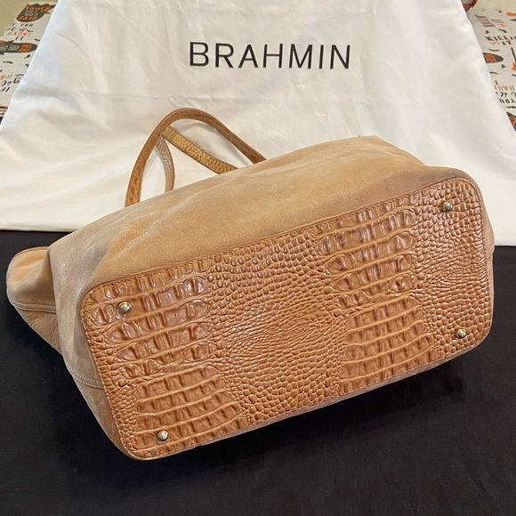 ⚡️FLASH Sale⏱️ Brahmin Annika Ran Safi Genuine Leather Tote w/ Matching Wallet - Picture 9 of 14